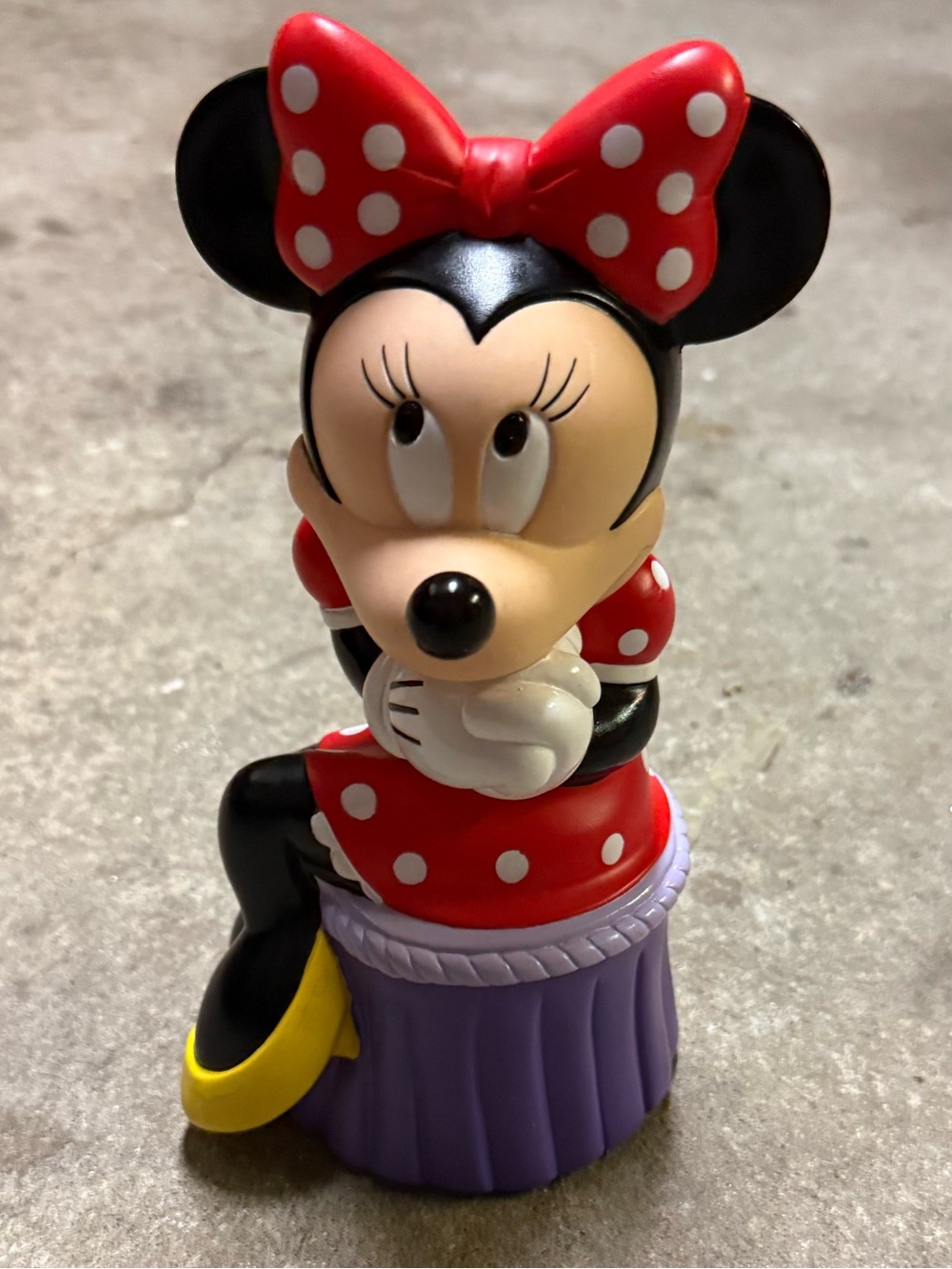 Disney Minnie Mouse Red Polka Dot Piggy Bank